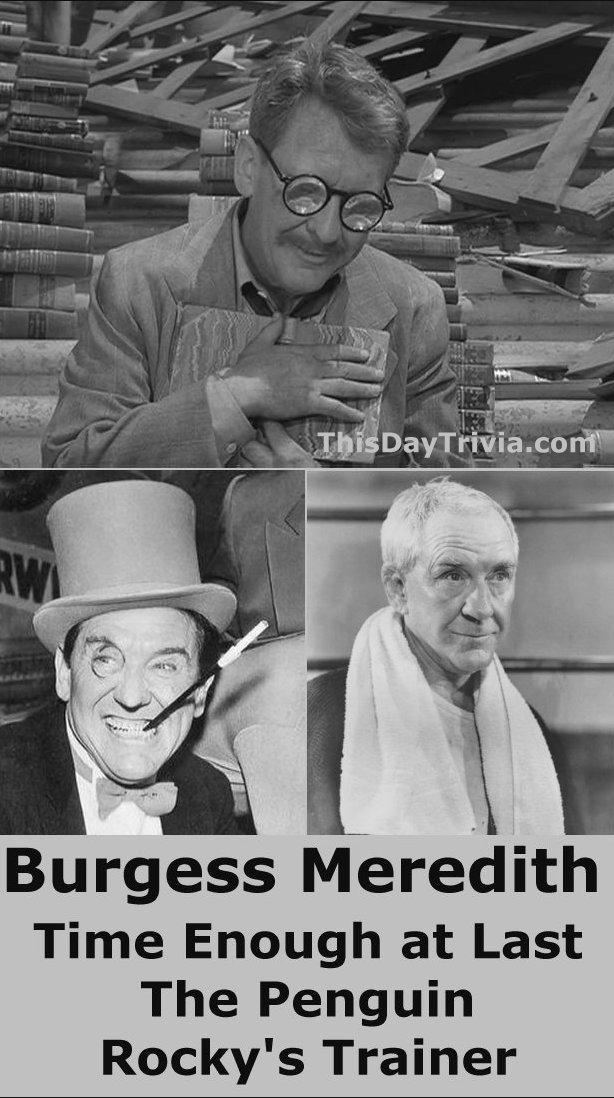 Burgess Meredith