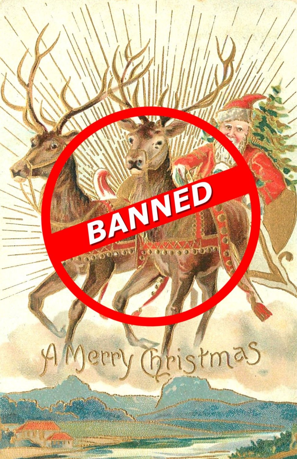 Christmas Banned in Massachusetts