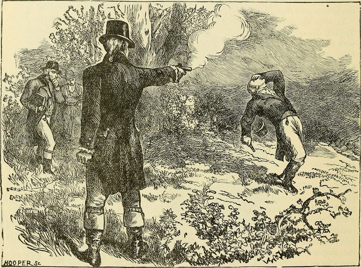 Burr shooting Hamilton