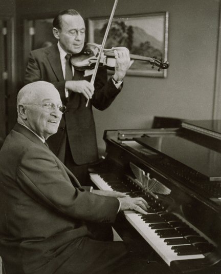 Jack Benny with Harry S. Truman