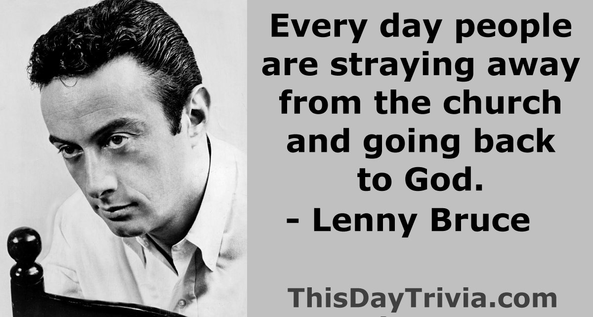 Lenny Bruce