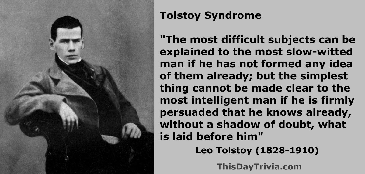 Count Leo Tolstoy