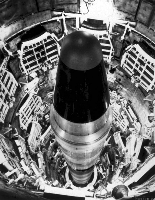 Titan missile in its silo