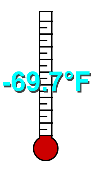 Lowest Recorded Temperature in the Continental U.S.