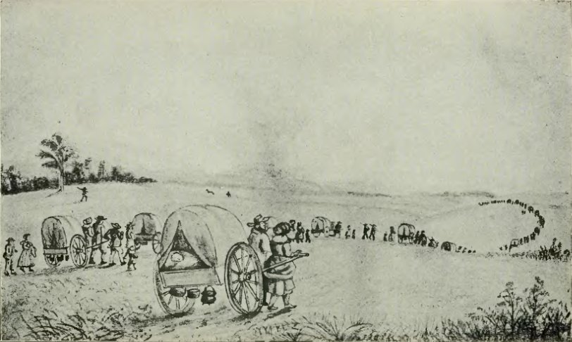 Mormon Handcart Train