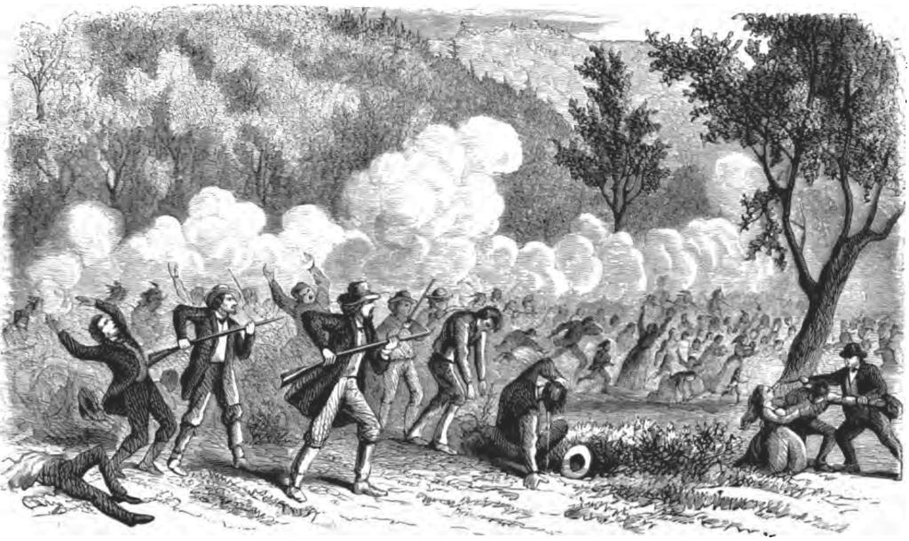 Mormon militia slaughters California-bound settlers