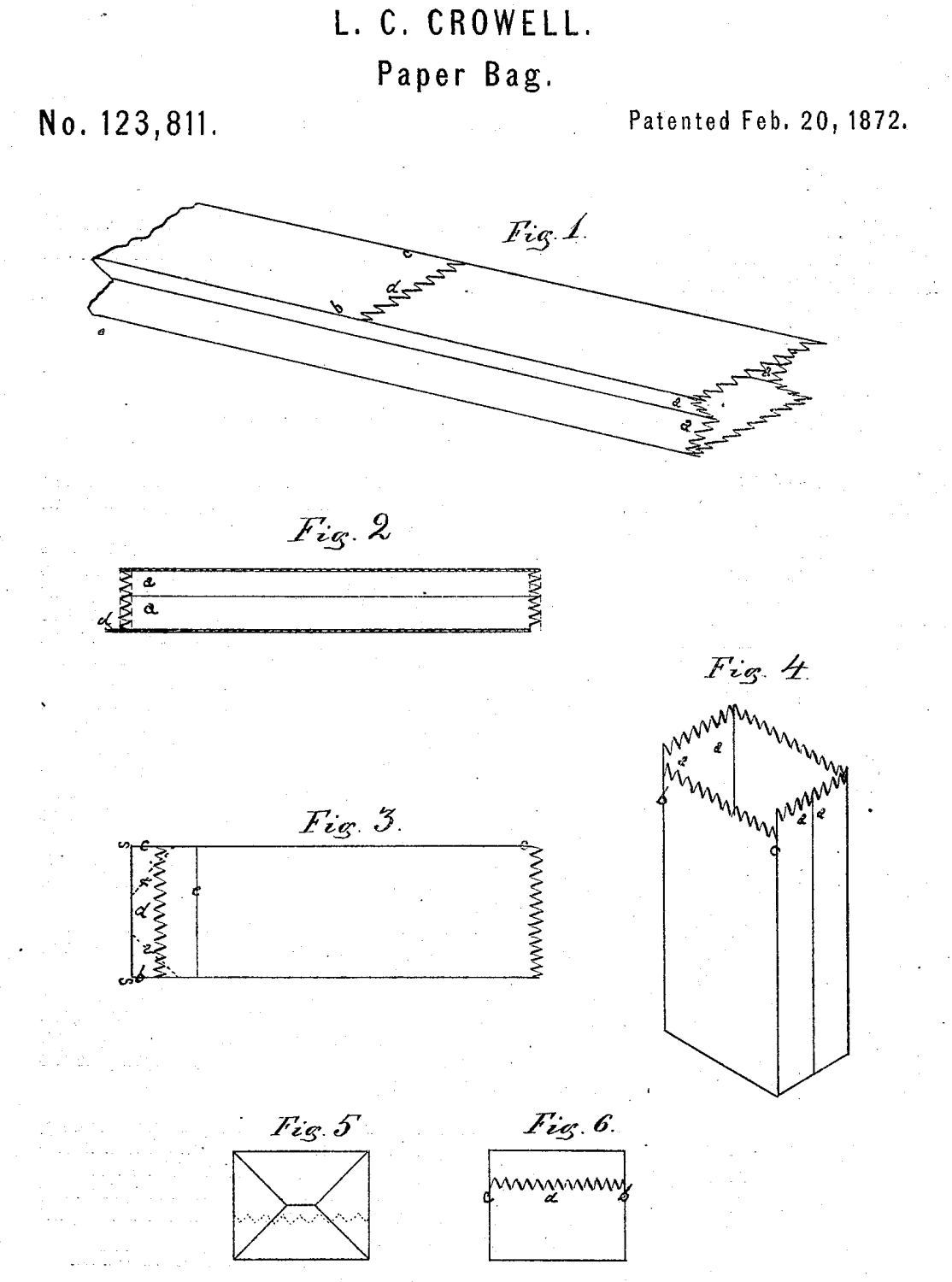 Square-Bottomed Paper Bag