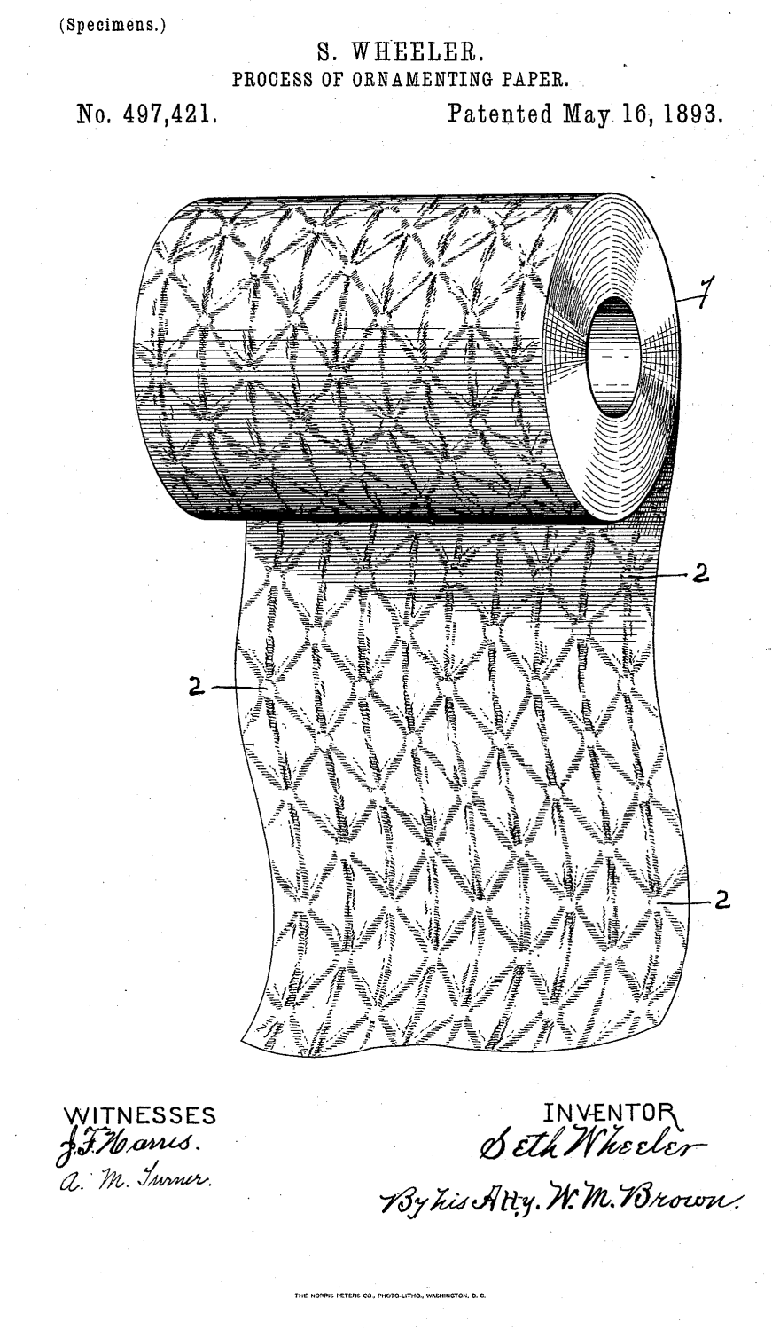 Ornamental Toilet Paper