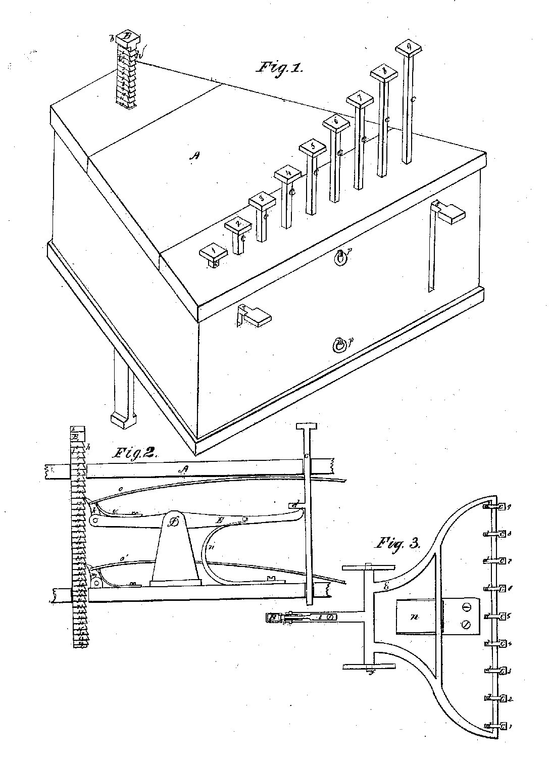 Push-Key Adding Machine