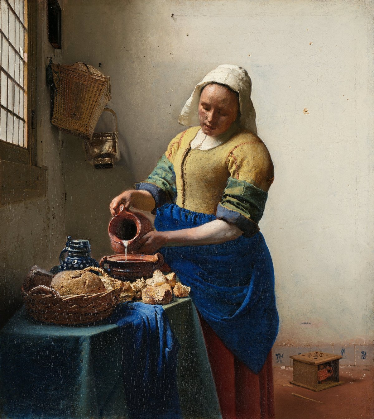 Vermeer's The Milkmaid