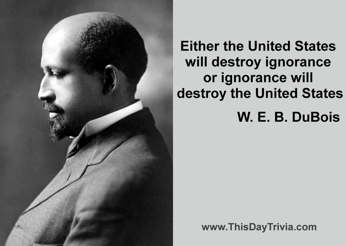 W. E. B. DuBois