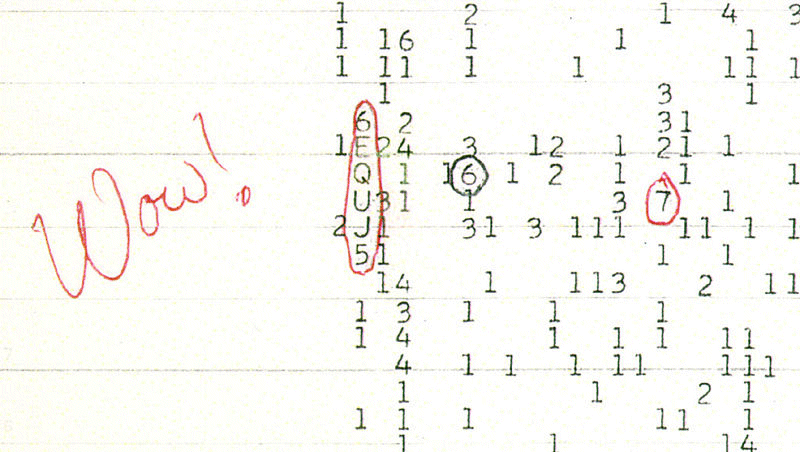 Wow! Signal - Alien Life?