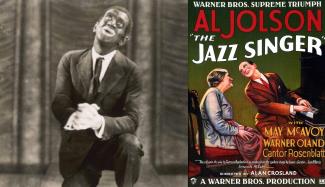 Al Jolson in blackface performing "My Mammy"