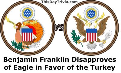 Benjamin Franklin Disapproves of Eagle