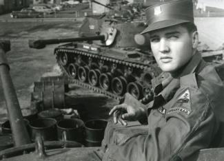 Elvis Inducted into Army