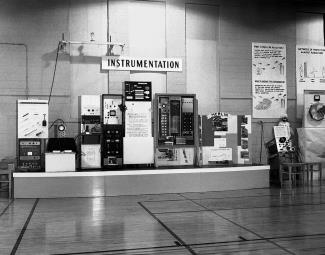 1958 Exhibit of Tennis Game.