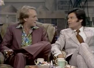 Martin Mull (left) as Barth Gimble