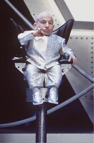 Troyer as Mini-Me