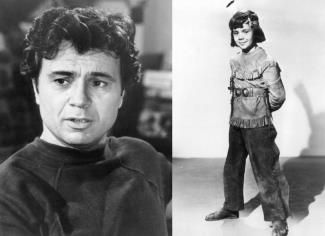 Robert Blake as Baretta and Little Beaver