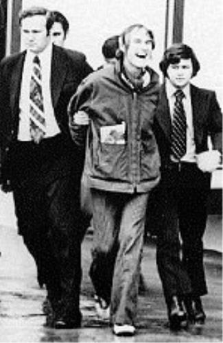 Timothy Leary being arrested in 1972