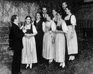 Trapp Family Singers (Maria is third from left)