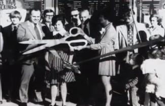 Walmart's first store (1962, Wal-Mart Discount City in Rogers, Arkansas)