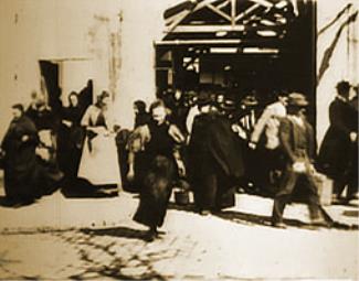 Scene from Workers Leaving the Lumière Factory