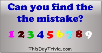 Can you find the mistake?