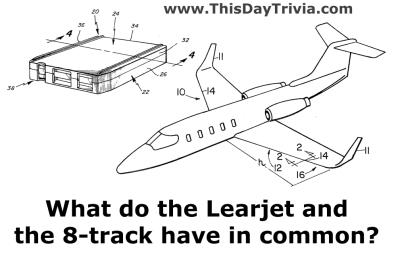 What do the Learjet and the 8-track have in common?